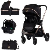 Cumpara ieftin Carucior Chipolino Euphoria 3 in 1 noir