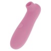 Stimulator Clitoris OhMama Roz, 10 Viteze, PVC, 12.5cm, Vibrator Valuri, Baterii AAA