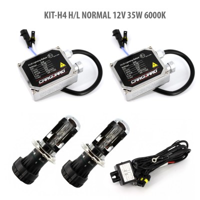 H4 H/L NORMAL 12V 35W 6000K foto