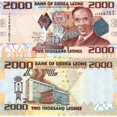 Sierra Leone 2 000 Leones 2020 P-31 UNC