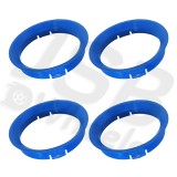 Set inele de centrare ghidaj jante noi 63.3-57.1 mm,VW,Seat,Skoda,Audi