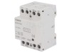Contactor: 4-polar pentru instalații 40A 230VAC cu 4 contacte normal &icirc;nchise