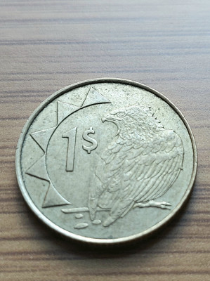 Moneda Namibia 1 Dollar 1993 foto