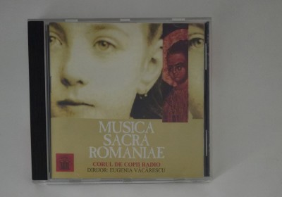 CD Audio Corul de Copii Radio Muzica Sacra Romaneasca Colinde Dirijor Eugenia Vacarescu foto