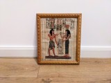Papirus African, 33x17 cm - Obiect Arta Etnografica - Stare Buna