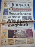 Ziarul jurnalul national 25 februarie 2004 -articol nicu ceausescu,adrian daminescu,cronica carcotasilor,anda adam