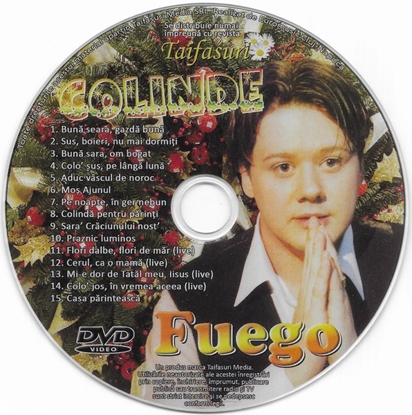 FUEGO - Colinde, DVD-V