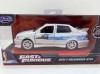 Macheta Fast and Furious 1995 Volkswagen Jetta a3 alb/albastru 1