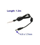 Cablu de alimentare 1.5m 90W mufa 4.0x1.7mm, Oem
