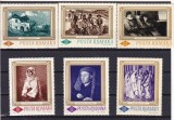 ROMANIA 1966 LP 633 REPRODUCERI DE ARTA DIN GALERIA NATIONALA SERIE MNH, Nestampilat