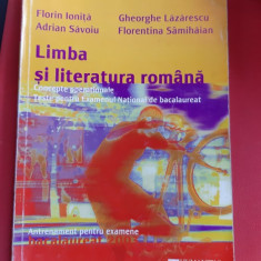 LIMBA SI LITERATURA ROMANA CONCEPTE OPERATIONALE TESTE PENTRU BACALAUREAT