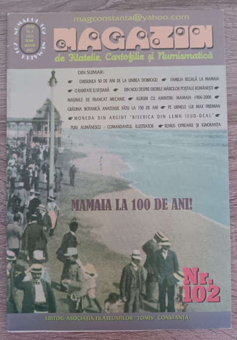 myh 15 - Magazin de filatelie, cartofilie si numismatica - nr 102/2000