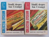 STUDII DESPRE ION CREANGA. VOL. I + VOL. II