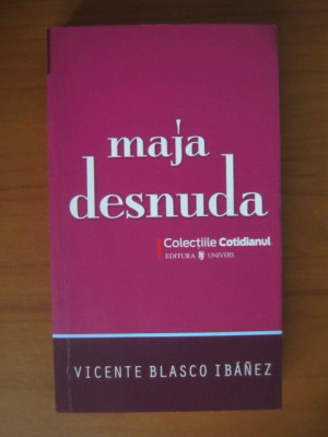 Vicente Blasco Ibanez - Maja desnuda foto