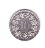 Moneda Elvetia 10 rappen 1983, stare foarte buna, curata
