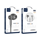 Casti Sendem JACK 3.5mm cu Microfon &ndash; Sunet Premium, Telecomanda Integrata, Cablu 1.2M