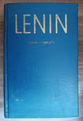 myh 311f - Lenin - Opere complete - volumul 2 - ed 1960 foto