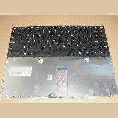 Tastatura laptop noua LENOVO Z380 Black Frame Black(For WIN8)