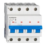 Schrack Technik Amparo MCB 3P+N 20A curba C, 6 kA