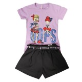 Cumpara ieftin Pantalon scurt si Tricou 5-13 Ani Ares Mov - 10ANIMarimea