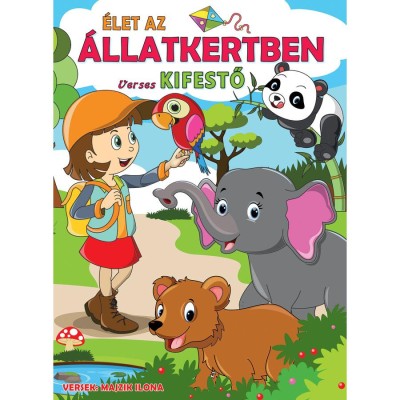 &amp;Eacute;let az &amp;aacute;llatkertben - Verses kifestő foto