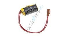 Inlocuire baterie controler CNC VHBW pentru Omron B9670BSM, C200H-BAT09 - 1350 mAh 3 V Li-MnO2 foto