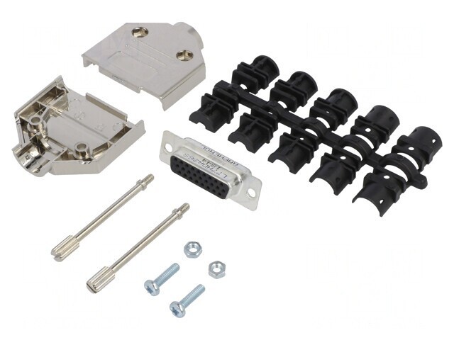 Conector D-Sub 26 PIN Mamă Lipire pe Cablu Gold