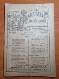 Sanatatea si viata fericita 1-15 martie 1921-20 ani de la fondarea revistei