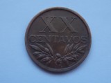 XX CENTAVOS 1968 PORTUGALIA-XF, Europa