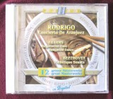 CD: &quot;RODRIGO - Concierto De Aranjuez * BRAHMS Hungarian Dance * BEETHOVEN Pathetique Sonata&quot;, Colectia PRESTIGE CLASSICS, Nou