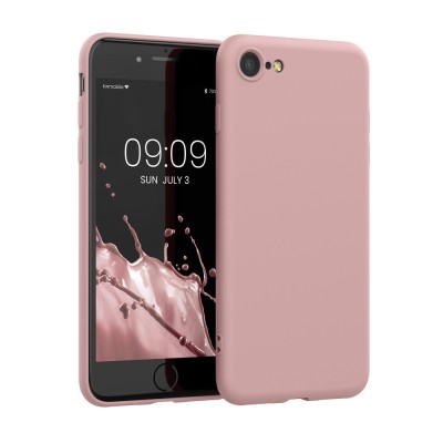 Husa pentru iPhone 8 / iPhone 7 / iPhone SE 2, Silicon, Roz, 49979.193 foto