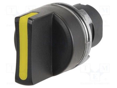 Comutator rotativ 22mm EAO Poz.i stab 4 negru fără IP65 46 foto