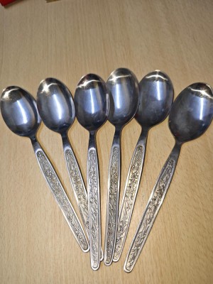 SET 6 LINGURI INOX PENTRU SUPA, TRAINICE, MATERIAL DE CALITATE foto