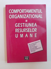 COMPORTAMENTUL ORGANIZATIONAL SI GESTIUNEA RESURSELOR UMANE de ALEXANDRINA DEACONU ... , 2002 foto