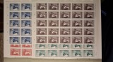 Lituania MNH 1990 - Inger Harta - serie nedantelata X25, Nestampilat