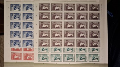 Lituania MNH 1990 - Inger Harta - serie nedantelata X25 foto