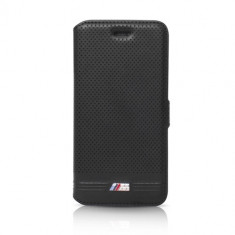 Husa Book iPhone 6S iPhone 6 BMW M Power Perforated Neagra foto