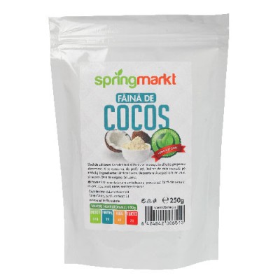 Faina de Cocos 250 grame SpringMarkt foto