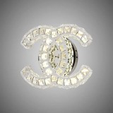 Aplica LED cu cristal YANIRA 28W, lumina Rece/Calda/Neutra, Crom Lucios ModernLight Concept