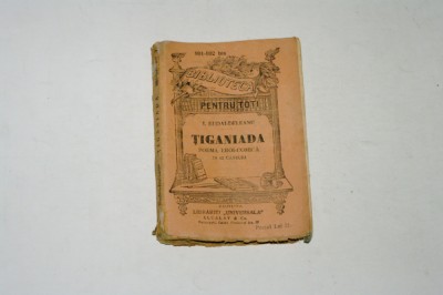 Tiganiada - I. Budai-Deleanu - Alcalay foto