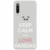 Husa silicon pentru Xiaomi Mi 9, Panda Phone
