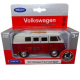 Macheta Volkswagen bus t1 *i Love Spain* rosu/alb 1/34