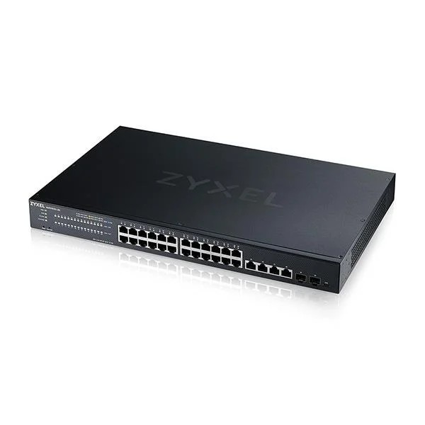 Zyxel XMG1930-30HP, 24-port 2.5GbE Smart Managed Layer 2 PoE 700W