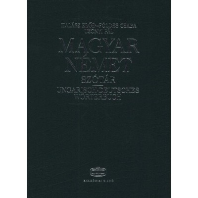 Magyar-n&amp;eacute;met sz&amp;oacute;t&amp;aacute;r + NET - F&amp;ouml;ldes Csaba foto