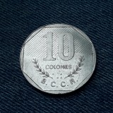 1g - 10 Colones 1983 Costa Rica / primul an de batere, America Centrala si de Sud