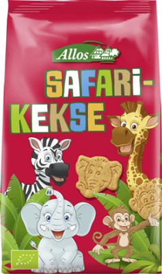 Biscuiti pentru Copii Safari Bio 150gr Allos foto