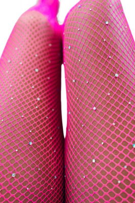 Eross ciorapi Diamonds OS Pink foto