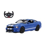 Masina cu telecomanda Ford Shelby GT500 Rastar, 32.3 x 14.8 x 13.9 cm, 10 km/h, tractiune 2 WD, anvelope cauciuc, Albastru