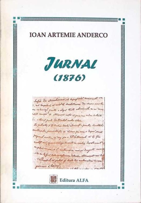 JURNAL (1876)-IOAN ARTEMIE ANDERCO-272170