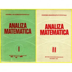 colectiv - Analiza matematica vol.I - II - 100415 foto